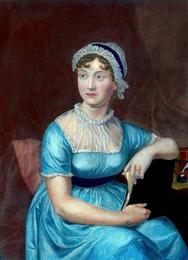 Poträttbild av Jane Austen
