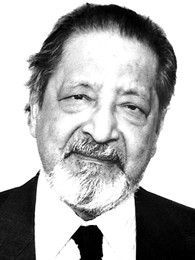 Författarporträtt av Naipaul, V.S.