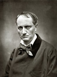 Författarporträtt av Baudelaire, Charles