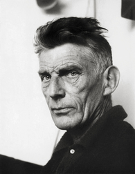 Poträttbild av Samuel Beckett