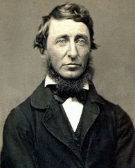 Poträttbild av Henry David Thoreau