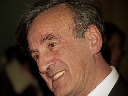 Poträttbild av Elie Wiesel