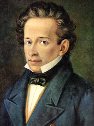 Poträttbild av Giacomo Leopardi