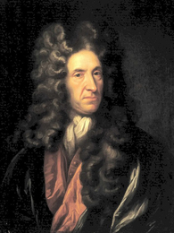 Poträttbild av Daniel Defoe