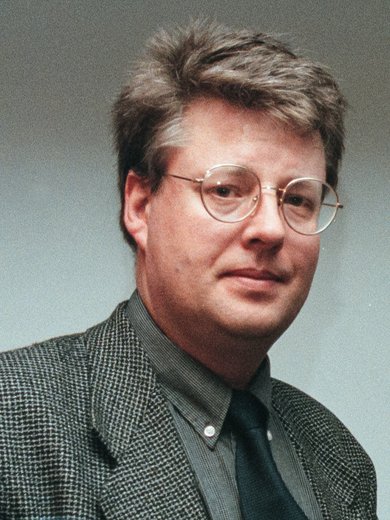 Portrait image of Stieg Larsson