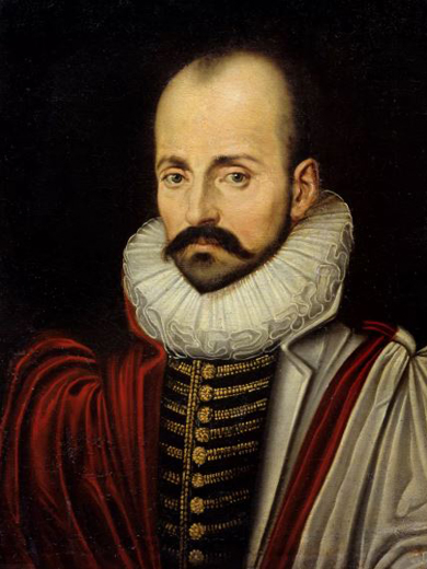 Författarporträtt av Montaigne, Michel de