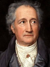 Författarporträtt av Goethe, Johann Wolfgang von