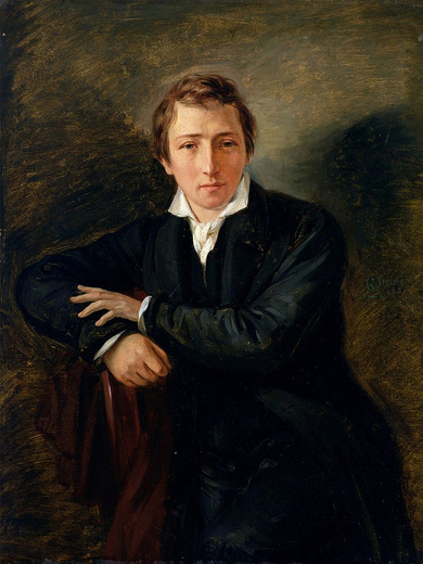Författarporträtt av Heine, Heinrich