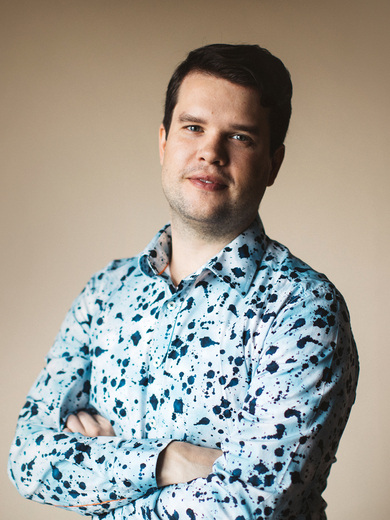 Porträttbild av Tobias Söderlund