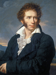 Poträttbild av Ugo Foscolo