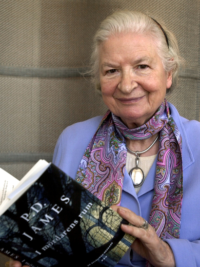 Portrait image of P.D. James