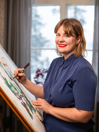 Poträttbild av Julia Groth