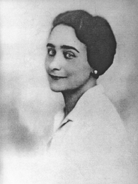 Poträttbild av Gabriele Tergit