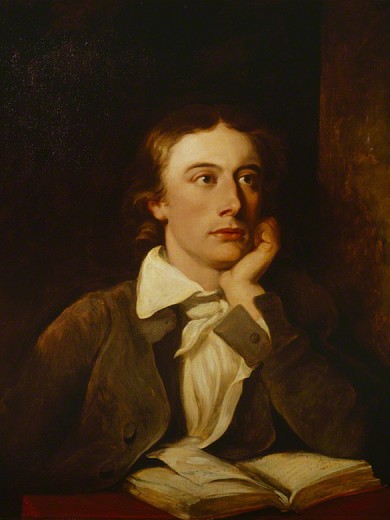 Författarporträtt av Keats, John