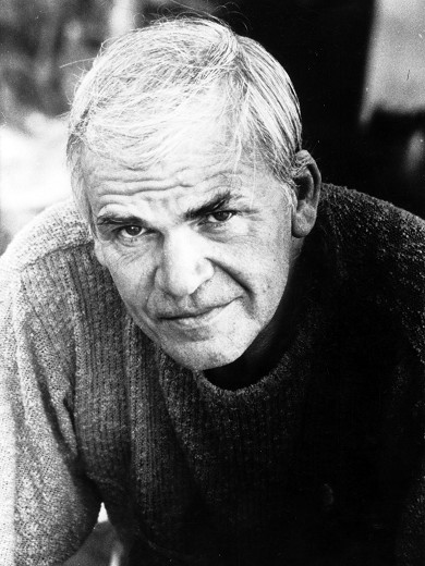 Författarporträtt av Kundera, Milan